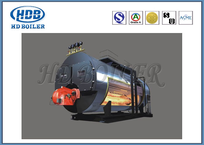 Automatischer horizontaler gasbeheiztwarmwasserspeicher, Hochdruckdampfkessel ISO9001