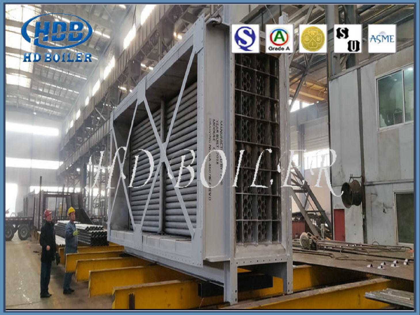 Röhrenkessel-Luftvorwärmer für Kraftwerk-Kessel und Industriekessel